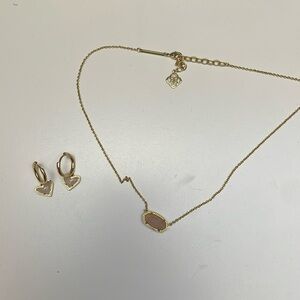 Kendra Scott earring and necklace set